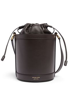 Medium audrey leather bucket bag - Michael Kors Collection - Women | Luisaviaroma Michael Kors Collection, Loafer Mules, Leather Bucket Bag, Leather Bucket, Sports Accessories, Heeled Loafers, Earmuffs, Swim Accessories, Sport Bag