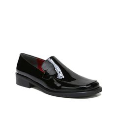 Franco Sarto-Bocca Loafer Look effortlessly sophisticated in the Bocca loafer from Franco Sarto. This slip-on is styled with a classic cutaway lip and a modest stacked block heel. Patent Leather Slip-on Loafers For Galas, Semi-formal Patent Leather Slip-on Loafers, Sleek Patent Leather Slip-on Loafers, Semi-formal Patent Leather Loafers With Leather Sole, Semi-formal Fitted Patent Leather Loafers, Brown Suede Loafers, Leopard Loafers, Black Loafers, Trending Boots