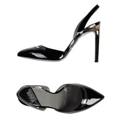 Black Patent Leather Slingback Pumps By Karl Lagerfeld. Size 39 (Fits Us 9) Made In Italy Worn 2-3 Times. Very Comfortable Model. Including Kl Dustbag Little Wear Shown On The Bottom Of The Shoes And Patent Leather Shows Tiny And Minimal Imperfections. Overall Condition Is Very Good.. Sleek Black Slingback Pumps With Leather Sole, Black Slingback Pumps With Branded Insole For Evening, Designer Black Slingback Pumps For Work, Black Patent Leather Slingback Pumps With Branded Insole, Sleek Leather Sole Slingback Pumps For Party, Black Slingback Pumps With Leather Sole For Party, Sleek Slingback Pumps For Party With Leather Sole, Sleek Party Slingback Pumps With Leather Sole, Karl Lagerfeld Shoes