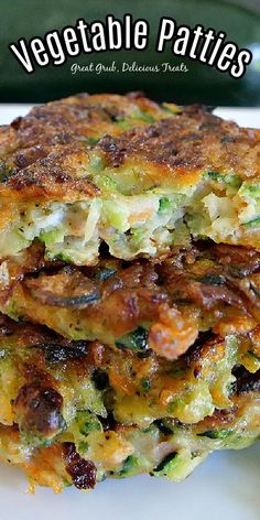 Closeup shot of vegetable patties stacked atop one another. Meatless Patty Recipes, Potato Veggie Patties, Broccoli Pattie’s, Air Fryer Veggie Patties, Spinach Patty Recipes, Vegetable Patties Healthy, Fried Vegetable Patties, Spinach Patties Recipes, Broccoli Patties Healthy