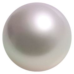 a white ball ornament on a white background