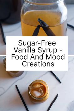 sugar - free vanilla syrup and food and mood creations are the perfect way to start your day