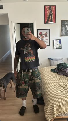 Lazy Fits, Simple Fits, Camo Shorts, Summer Outfits Men, Camo, Personal Style, Summer Outfits, Vogue