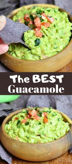 the best guacamole recipe is made with only three ingredients and it's so easy to make