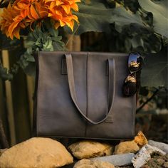 Specs 100% Real Leather. One hand carry handles Pattern: Plain 2 Zipper Pocket (1 Slip Pocket) Color: Graphite Grey Size: L=11, W= 13 Zip Closure Everyday Fall Bags With Top Carry Handle, Fall Everyday Bags With Top Carry Handle, Everyday Fall Bag With Top Carry Handle, Square Satchel For Everyday Fall Use, Fall Square Satchel For Everyday, Everyday Square Satchel For Fall, Everyday Square Bag With Zipper Closure, Soft Leather Square Travel Bag, Everyday Square Bags With Zipper Closure