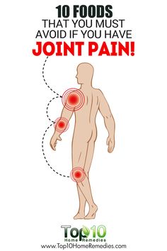 10 Foods To Avoid If You Have Joint Pain! Allergies