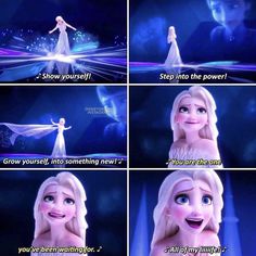 the frozen princess is talking to each other