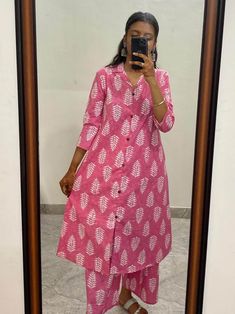 Color: Pink, Size: L Printed Kurti, Buy Now, Premium Quality, Free Shipping, Pink, How To Wear, Color