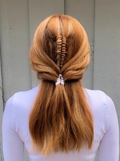 #Everylittlestrand Infinity Braid, Braided Half Up, Pigtail Braids, Braid Tutorial, Braid Hairstyles, Figure 8, Braided Updo, Braided Ponytail