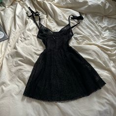 Size M! Runs Small So Perfect For S/M. Unique Lbd. In Great Condition! Sheer Mini Coquette Dress, Sheer Mini Length Coquette Dress, Black Lace Mini Length Corset Dress, Black Fitted Lace Mesh Dress, Black Lace Corset Dress For Date Night, Black Sheer Sleeveless Lace Dress, Black Corset Dress With Lace Trim For Date Night, Black Lace Trim Corset Dress For Date Night, Black Lace Mesh Dress For Party