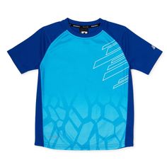 Russel Athletic Boy’s Crewneck Short Sleeve Athletic Performance Tee Nwt Nwt Brand: Russel Athletic Size: Boys Large 10/12 Color: Hawaiian Ocean Your Little Boy Can Get Out And Play In Russell's Moisture-Wicking Active Tee. Bright Colors And Fun Designs Create An Eye-Catching Look And Make This A Go-To T-Shirt For Practice, Game Time Or Casual Fun Activities. Crewneckshort Sleeves Contrast Prints Reflective Detail Dri-Power 360 Moisture-Wicking Fabric 50% Recycled Polyester/50% Polyester Blue Crew Neck T-shirt For Playwear, Blue Short Sleeve T-shirt For Playwear, Blue Short Sleeve Tops For Playwear, Blue Graphic Print Tops For Playwear, Sporty Blue T-shirt For Playwear, Hawaiian Ocean, Uniform Shirts, Camo Shirts, Athletic Performance