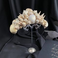 If you are seeking an exquisite and unique adornment of modern design for the birthday or theme party or just for photo shoot. It is absolutely beautiful and would be lovely for a photoshoot, beach wedding, or mermaid costume. Crown height: 7.5 cm (2.95 in) The basis of the crown is metal. Crown is handmade. I will be glad if in your joyful day there is an ornament made by me. Siren Crown, Coral Crown, Seashell Tiara, Mermaid Photo Props, Mermaid Headpiece, Seashell Headband, Shell Crown, Shell Crowns, Seashell Crown