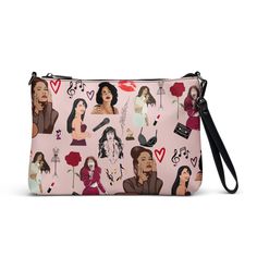 💋 Keep your style on point and your hands free with this custom crossbody bag. 💋 Made of premium faux leather with dark gray hardware. Plus zip-top closure and multiple inside pockets perfect to keep your essentials secure and organized.  💋 Removable wrist and shoulder straps to transform this bag and style it for day-to-night looks. * Lining: 100% polyester * 11″ × 8″ × 1.5″ (27.9 cm × 20.3 cm × 3.8 cm) * Inside zip and slip pockets * Strap drop length: 14″- 27″ 💋 This product is made especially for you as soon as you place an order, which is why it takes us a bit longer to deliver it to you. Timeframes may vary during busy season. Making products on demand instead of in bulk helps reduce overproduction, so thank you for making thoughtful purchasing decisions! These products are custo Selena Quintanilla Perfume, Selena Quintanilla Designs, Selena Quintanilla Boutique, Selena Quintanilla Performing, Selena Quintanilla Graphic Tee, Selena Quintanilla, Night Looks, Zip Top, One Design