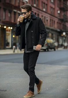 Trendy Fall Fashion, Fall Fashion Coats, Chelsea Handler, Hipster Man, Men Street, Mens Winter Fashion, Mens Fall, Fashion Streetwear, 가을 패션