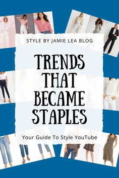 Trends That Became Staples In Our Closets, Spring Trends, Summer Trends, Basics, Classic Pieces, Spring Classics, Summer Classics, Cardigans, Leopard Print, Skinny Jeans, Ultra High Rise Jeans, White Button Up Shirts, Trends To Staples, Closet Staples, Wardrobe Staples, What To Wear, How To Style, Over 40 Style, What To Wear Over 40, How To Dress, Basic Wardrobe, Style YouTuber, Trends any Woman Can Wear, Spring & Summer Style Tips