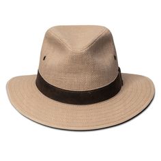 The Kooringal Edward Drover Cotton Linen Safari Hat is a classic style finished with great attention to detail. The sturdy linen hat has a great lightweight feel and is highly breathable with airflow eyelets and a polyester mesh lining to keep your head cool even on the hottest summer days. Made of natural linen and sporting a chocolate faux suede headband, this Kooringal Edward Drover wears great all day. Brim 2 1/2" Crown Pinched Crown 4 1/2" Front/Sides 4 1/4" Back Features Made from Linen UPF 50 Rated for Great Sun Protection Polyester Sweatband 100% Leather Headband Polyester Mesh Inner Lining for Breathability Sizes This hat is available in sizes Small and Large This hat(Small) is listed as 59cm M/L by the manufacturer, and can fit anyone from 58cm - 59cm This hat(Large) is listed at Linen Hat, Suede Headbands, Upf Clothing, Leather Headband, Outback Hat, Safari Hat, Leather Headbands, Hat Sizes, Natural Linen