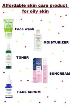 Skincare Products For Beginners, Indian Skincare Products, Skincare Routine For Teens, Products For Acne Prone Skin, Indian Skincare, Affordable Skincare Products, Affordable Skin Care Routine, Acne Prone Skin Care