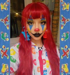 Drag Ideas, Clown Stuff, Clown Halloween Costumes, Clown Girl, Kidcore Aesthetic