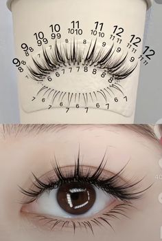 Light Wispy Eyelash Extensions Mapping, Lash Extensions Monolid Eyes, Natural Wispy Lashes, Eyelashes Color, Eyelashes Tutorial, Lashes Tutorial, Eyelash Tips