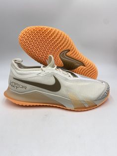 Nike React Vapor NXT HC Tennis Shoes Light Bone CV0742-102 Women's Sz 10 Item is 100% Authentic Guaranteed Condition of Box:   Original Box  Condition of Item:  Brand New and Never Worn Listing Images Colors might have a slight variation due to lighting. Please review listing images before purchasing. Our Customer Service We strive to describe our inventory to the best of our knowledge. Questions or concerns before purchasing are welcomed and will be answered as fast as possible. If by any circumstance a mistake is made, please contact us first before leaving feedback.Shipping All items are shipped in a box.International Shipping:  We do ship to international addresses using eBay's Global Shipping Program. Buyers are responsible for any international customs, taxes and duties that may appl Nike Tennis Running Shoes With Boost Midsole, Nike Low-top Running Shoes For Tennis, Nike Running Shoes For Tennis, Boxing Conditioning, Nike React, Nike Fashion, Nike Jordan, Tennis Shoes, Bones