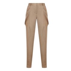 Ultra slouchy pockets make on unexpected (and thoroughly sporty) appearance on these tailored satin pants.Self: 56% Polyester, 44% RayonColor: light javaHand wash Elegant Trousers With Cargo Pockets, Scalloped Lace Dress, Pockets Pants, Satin Pants, Straight Leg Trousers, Pocket Pants, Straight Leg Pants, Java, The Fashion