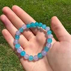 This Is A Handmade Purple And Blue Beaded Bracelet. I Absolutely Love It And The Colors! This Bracelet Has Light Purple And Light Blue Glass Beads, As Well As Pretty Blue Crackled Beads. This Bracelet Would Be Perfect To Wear At Anytime! Bundles And Reasonable Offers Welcome! Lilac, Light Purple, Pastel Purple, Lavender, Purple, Light Blue, Sky Blue, Baby Blue, Pale Blue, Pastel Purple, Blue, Crackle Blue Beads, Glass, Glass Beads, Pastel, Pastels. Cute, Cutesy, Girly, Coastal, Beach, Adorable, Purple Beaded Crystal Bracelet For Friendship, Blue Gemstone Beaded Bracelets For Friendship, Handmade Blue Crystal Healing Bracelet, Blue Round Beads Crystal Friendship Bracelet, Blue Crystal Bracelet With Colorful Beads For Healing, Moroccan Bracelet, Make Clay Beads, Light Blue Sky, Multi Gemstone Bracelet