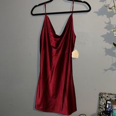 Altar'd State Cocktail Cowl-Neck Mini Dress - New With Tags (Nwt), Never Worn, No Flaws! - Perfect For A School Dance Or Formal Deal Going Right Now On My Bundles With Every Bundle Of 3 Or More Items You’ll Get 15% Off! Smoke Free Home Questions? Feel Free To Leave Them In The Comments Below! Offer Welcome And Always Considered Save Money On Shipping By Creating Bundles If Are Buying Multiple Items! Not Responsible For Items Lost In Transit. 10/22/24 Red V-neck Slip Dress For Night Out, Burgundy V-neck Mini Dress For Date Night, Red V-neck Slip Dress For Date Night, Blue Flower Dress, Lace Dress Boho, School Dance, Fitted Mini Dress, Bubble Dress, Boho Style Dresses