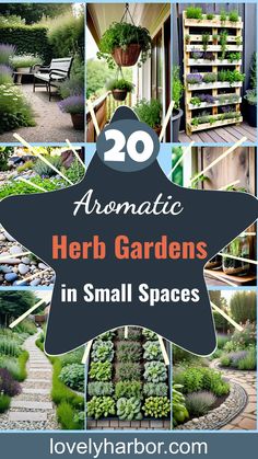 20 Herb Garden Ideas: Small Spaces, Big Flavors Backyard Herb Garden Ideas Landscapes, Outdoor Herb Garden Design, Small Outdoor Herb Garden Ideas, Deck Garden Ideas, Herb Garden Ideas Outdoor, Oasis House, Herb Garden Ideas, Gardening Herbs, Patio Gardens