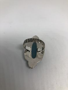 Vintage Blue Chalcedony ring statement cocktail Size 8 Large genuine blue chalcedony Vintage ring Low content silver not sterling. Can be re sized at my jeweler. $10-$20 All rings are shipped free in the US in a nice gift box. Check out our over a THOUSAND great reviews Engraving is $4 per letter and is not always perfect depending on the piece. It can take a few days if the jeweler is busy. This is payable to Paypal Judithsltd@gmail.com Nickel-free Blue Open Ring Jewelry, Silver Enamel Open Ring With Gemstone, Nickel Free Blue Rings For Jewelry Making, Turquoise Chalcedony Ring Jewelry, Blue Chalcedony Cabochon Rings, Turquoise Chalcedony Gemstone Rings, Silver Chalcedony Ring, Blue Chalcedony Ring, Chalcedony Ring