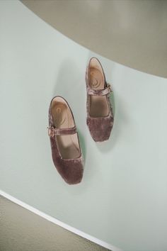 Item #20175500 Extended Sizes From Sam Edelman, the Michaela Velvet Mary Jane Flats feature: Velvet upper Trend forward almond shaped toe Adjustable buckle closure Synthetic lining Synthetic outsole Approx. 0.4" heel height Imported. DMS: 0667 454 H8665F4 Velvet Flats, Almond Shaped, Whimsical Fashion, Mary Jane Flats, Dillard's, Shoes Shoes, Salvatore Ferragamo Flats, Beautiful Shoes, Sock Shoes