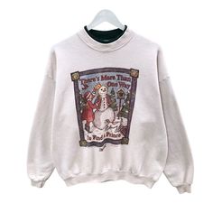 Vintage 90s Snowman Princess White Sweatshirt Size Xlarge Christmas Crewneck Christmas Sweater Pullover Jumper Print Logo Christmas Snowman by brixtonclothing on Etsy Heart Land, Baggy Sweatshirt, Vintage Christmas Sweaters, Duck Shirt, Brown Sweatshirt, Crewneck Vintage, Purple Sweatshirt, Christmas Crewneck, Vintage Crewneck