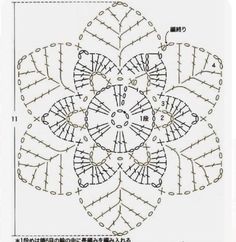 the diagram shows how to make an intricate flower