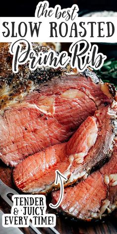 the best slow roasted prime rib recipe for tender and juicy every time is easy to make