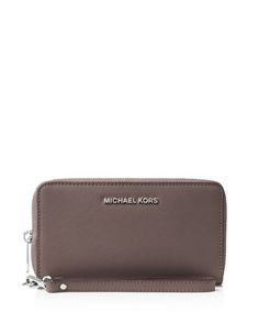 Michael Michael Kors Jet Set Large Flat Multi-Function Smartphone Wristlet Modern Michael Kors Travel Wallet, Modern Michael Kors Wallets For Travel, Michael Kors Wristlet, Kors Jet Set, Backpack Purse, Jet Set, Michael Kors Jet Set, Zip Around Wallet, In Store