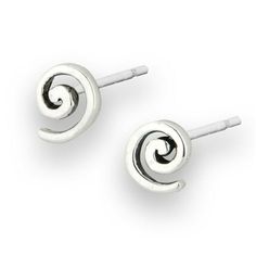 Round Swirl Maze Spiral .925 Sterling Silver Illusion Stud Earrings Jewelry Female Unisex All our silver jewelry is crafted from .925 silver also commonly referred to as sterling silver. Sterling silver is the standard for beautiful high-quality silver jewelry and can not be replicated by lower priced silver plated jewelry. It is 92.5% pure silver, mixed with alloys to add strength and durability to stand the test of time. We promise superior service which includes fast shipping, great communica Circle Studs, Silver Plated Jewelry, 925 Sterling Silver Earrings, Silver Earrings Studs, Pure Silver, Silver Studs, Earrings Jewelry, Sterling Silver Earrings, Swirl