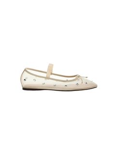 Tread lightly and carry a big vibe with the Adette Stone-Mesh Ballet Flat. Crafted with a delicate yet daring mesh construction, each step twinkles with the embedded clear crystal stones. They say details make the difference, and with their easy slip-on design complemented by a charming Mary Jane strap, these shoes declare you’re not just any girl; you’re THAT girl. Chinese Laundry 0.25" Heel Height Mesh Manmade Materials Tread Lightly, Mesh Flats, Loafer Sneakers, Black Ballet Flats, Vintage Havana, Crystal Stones, Chinese Laundry, Flat Boots, Trendy Shoes