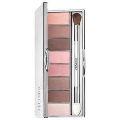 What it is: A deluxe eyeshadow palette with eight versatile shades, from natural-looking to smoky and bold-perfect for creating day and night looks. Ingredient Callouts: Free of parabens, phthalates, and contains less than one percent synthetic fragrance.What Else You Need to Know: This palette brings together eight favorite CLINIQUE shades to mix, match, and layer as you like. Flattering on all skin tones and versatile, too, these shades create natural looks for daytime and depth and dimension Clinique Eyeshadow, Wearing Shades, Clinique Black Honey, Honey Pink, One Percent, Chocolate Covered Cherries, Black Honey, Clinique Makeup, Sensitive Eyes