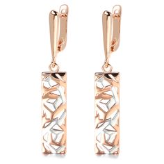 Make a Statement with Trendy Square Wide Drop Earrings - Perfect for Every Fashionista! Introduction: Are you ready to turn heads with our chic square wide drop earrings? Crafted with exquisite detail and designed to perfection, these 585 rose gold and silver mix earrings are the ultimate accessory for the modern woman. Elevate your style and express your unique personality with these boho-inspired long earrings that add a touch of ethnic retro charm to any outfit. Specifications: Material: Copper + Natural Cubic Zircon + 585 Rose Gold Plated + Micro Wax Inlay Gender: Women Shape/Pattern: Geometric Style: Trendy, Fashion Metals Type: Copper Item Type: Earrings Earring Type: Drop earrings Color: Antique Gold Color Functions: Trendy Fashion Earrings for Women 2024 New Arrival H Earrings Vint Luxury Modern Rose Gold Earrings, Luxury Retro Earrings For Gift, Luxury Rose Gold Metal Earrings, Luxury Rose Gold Square Pendant Jewelry, Luxury Chic Rose Gold Earrings, Luxury Long Drop Rose Gold Earrings, Luxury Rose Gold Earrings As Gift, Glam Earrings, Rose Gold And Silver