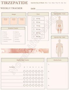 a poster showing the different types of body measurements