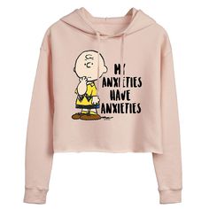 Show your love for Snoopy and the Peanuts gang with this cute juniors' graphic hoodie. Show your love for Snoopy and the Peanuts gang with this cute juniors' graphic hoodie. Crewneck Long sleeves Cropped fitFABRIC & CARE Cotton, polyester Machine wash Imported Size: Large. Color: Light Pink. Gender: female. Age Group: kids. Happy Snoopy, The Peanuts, Peanuts Gang, Snoopy And Woodstock, Peanuts Snoopy, You Rock, What’s Going On, Oversized Tee, Graphic Hoodie