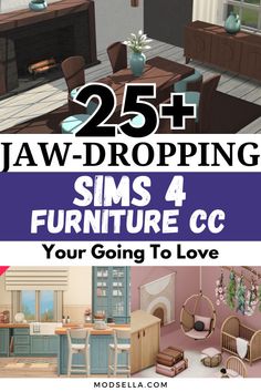 Sims 4 Furniture CC