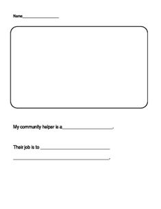 an image of a blank paper with the words'my community hopes is a job to do