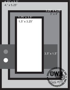 an image of a door with numbers and measurements on the front side, as well as two