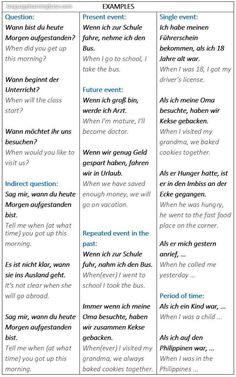 two different types of words that are used to describe what they mean in each language