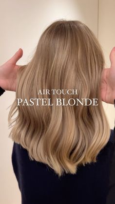 Not Blonde Balayage, Honey Blonde Hair No Highlights, Blonde For Cool Skin Tone Shades, Hair Colors For Dark Blonde Hair, Pastel Blonde Balayage, Neutral Medium Blonde Hair, Natural Dishwater Blonde Hair, Dust Blonde Hair, Beige Blonde With Lowlights