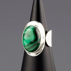 sterling silver malachite ring Earthy Ring, Earthy Rings, Malachite Ring, Malachite Rings, Malachite Stone, Amber Stone, Wide Band Rings, Size 10 Rings, Gemstone Bracelets