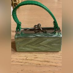 Mini Tiktoc Purse Just The Right Size For Your Lipstick! Trendy Green Rectangular Coin Purse, Trendy Green Coin Purse For Everyday Use, Trendy Green Coin Purse For Daily Use, Trendy Green Coin Purse, Basketball Bag, Coach Clutch, Mini Coin Purse, Vintage Cloth, Mini Handbags