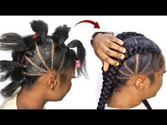 Game Changer😳 New Method Of Feedin Braids/ Beginner Friendly - YouTube Quick French Braids Black Hair, Faux Braid Updo, Natural Hairstyles Updos For Black Women, Ghana Braids Hairstyles Updo, Updo Styles For Black Women, Quick Braid Styles, Pedicure Tutorial, Easy French Braid, Teeth Tips