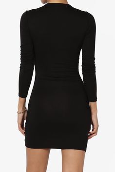 Elevate your style with this Sheer Panel Bodycon Mini Dress.Featuring a crew neck with deep V mesh panel, long sleeves, and lightweight, it's perfect for night outs, casual events, or streetwear.Pair with high heels or a sleek clutch for a modern, sexy look.Ideal for women seeking trendy, sexy, and casual night out dresses.TheMogan Junior's Sexy deep V Sheer Panel Bodycon Mini Dress with a Crew Neck and lightweight jersey.Long sleeve, perfect for casual night outs, parties, and modern streetwear Night Out Dresses, Modern Streetwear, Jersey Long Sleeve, Casual Night Out, Streetwear Shop, Mesh Panel, Bodycon Mini Dress, Deep V, Night Out