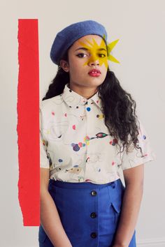 Shirt by Peter Jensen; beret from Beyond Retro. Rookie Magazine, Rookie Mag, Clothing Illustration, Peter Jensen, High Street Style, Portfolio Inspiration, Henri Matisse, Photography Inspo, Art Fashion